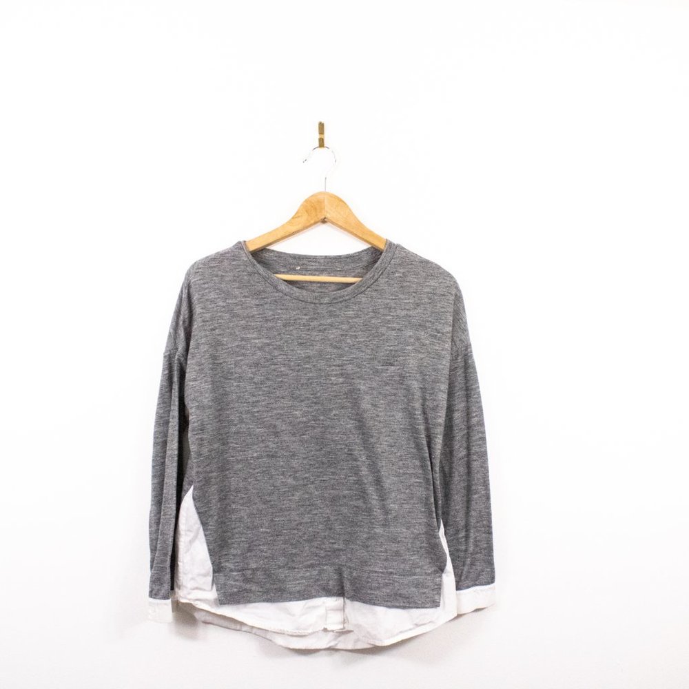 *Long Sleeve Layered Blouse